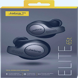 Best Buy: Jabra Elite 65t True Wireless Earbud Headphones Titanium Black  100-99000000-02